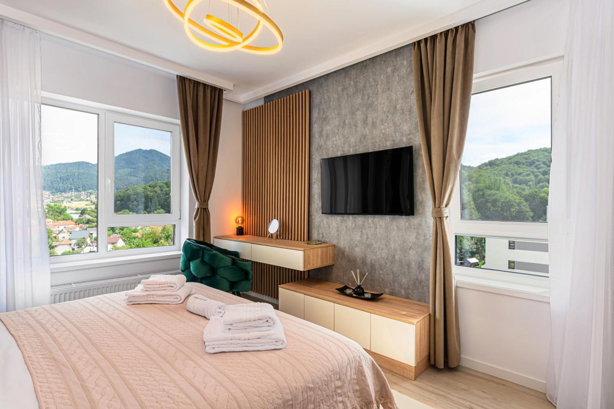 Mountain View Retreat Apartment - Brasov Braşov Exterior foto